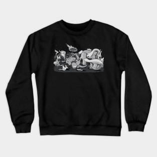 Cubist Extinction! Crewneck Sweatshirt